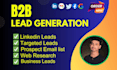 provide real estate and b2b lead generation