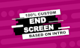 create youtube outro call to action end screen