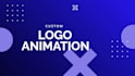 design a professional 2d custom logo animation