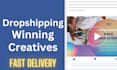 create dropshipping video ad creatives