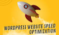 wordpress speed optimization in 24 hr