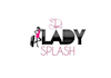 design outstanding classic lady splash logo