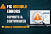 fix upgrade moodle lms for training and care businesses