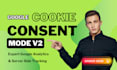 properly setup google consent mode v2, cookie consent banner with GTM