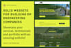 design a solid website for your construction or engineering company