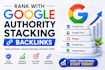 skyrocket your website on google with authority stacking