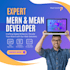 mern, mean stack developer for modern, scalable web applications