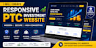 create responsive PTC investment website