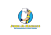 design strange clean junk logo