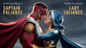 draw amazing couple superhero character