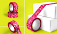 make custom packaging tape design