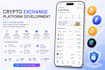 develop crypto exchange website and mobile apps