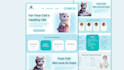 design figma landing page, figma website, figma design website or mockups
