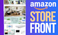create brand themed amazon store front