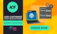 create a advance custom website with advance custom fields, cpt and acf pro