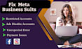 fix meta business suite and restricted ad accounts
