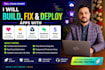 build, fix and deploy apps with lovable, bolt, replit, supabase, and stripe