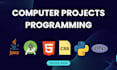 do computer science projects and computer programming tasks