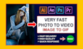 create logo gif animation, icon, text and image animation, gif maker, image gifs