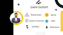 create dapp website, smart contract, dapp integration