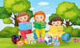 draw children story book illustration and book cover