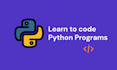 teach you programming using python