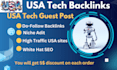 publish USA tech guest post on high da USA tech backlinks