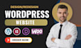 design responsive wordpress elementor website