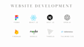 do figma, react, nextjs, firebase and node development