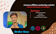 create affiliate website for your amazon products