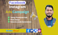 setup facebook ads campaign sales and leads and pixel setup