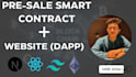 create crypto token with website and launch presale