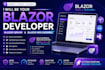 be your blazor server and blazor web assembly developer