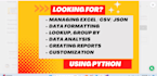 do analyze data with python pandas, matlab and numpy assignment and task