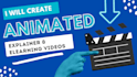 create animated explainer and elearning videos