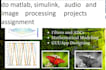 do matlab, simulink, audio and image processing projects assignment