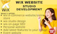 design responsive wix studio development, wix 3d website, wix landing page