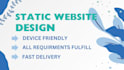 do a responsive static website design