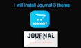 install and customize opencart journal 3 theme