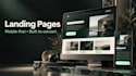 build custom landing pages in wordpress, nextjs, lovable or base44