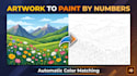 convert your artwork to paint by numbers with custom paint codes