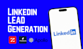 do b2b linkedin lead generation and email list building
