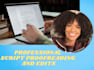 professionally proofread and edit your scripts