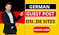 make dofollow german guest post on german de sites