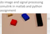 do image and signal processing simulink in matlab and python assignment