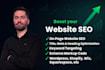 do on page website SEO optimization for wordpress, shopify, wix