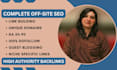 do complete off site SEO for your website