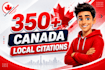 do top 350 canada local citations