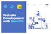 do website development with react nextjs for your business
