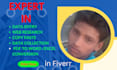 do data entry, web scraping, web research, copy paste and pdf to excel